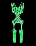 Radiant Glow-In-The Dark Bodysuit