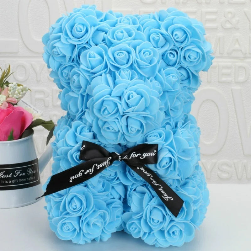 Eternal Flower Rose Bear