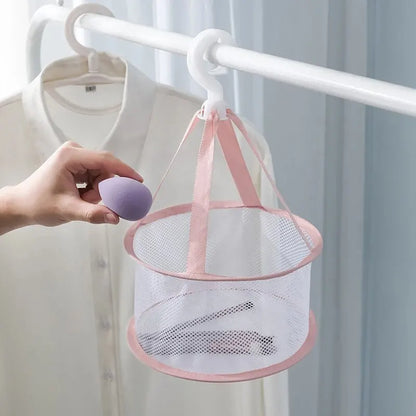 Makeup Brush & Puff Drying Mesh Bag