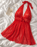 Scarlet Kiss Lace Babydoll